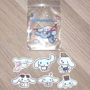 Cinnamoroll stickers * 6